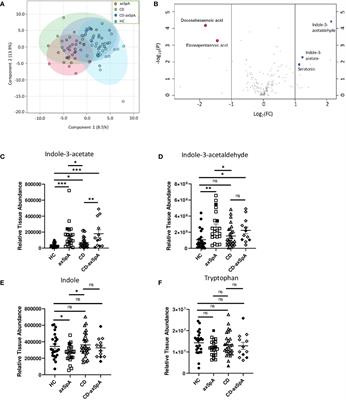 Multi ‘Omics Analysis of Intestinal Tissue in Ankylosing Spondylitis Identifies Alterations in the Tryptophan Metabolism Pathway